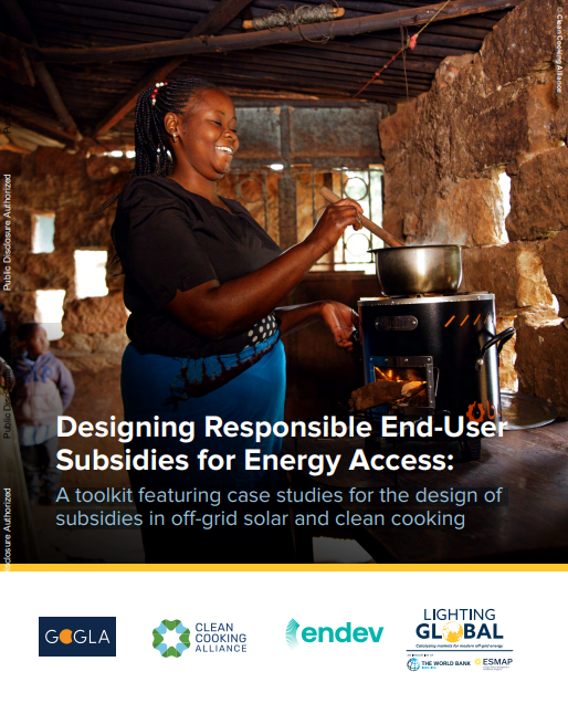 Designing Responsible End-User Subsidies for Energy Access