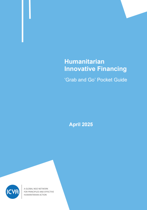 ICVA Humanitarian Innovative Financing: 'Grab and Go' Pocket Guide